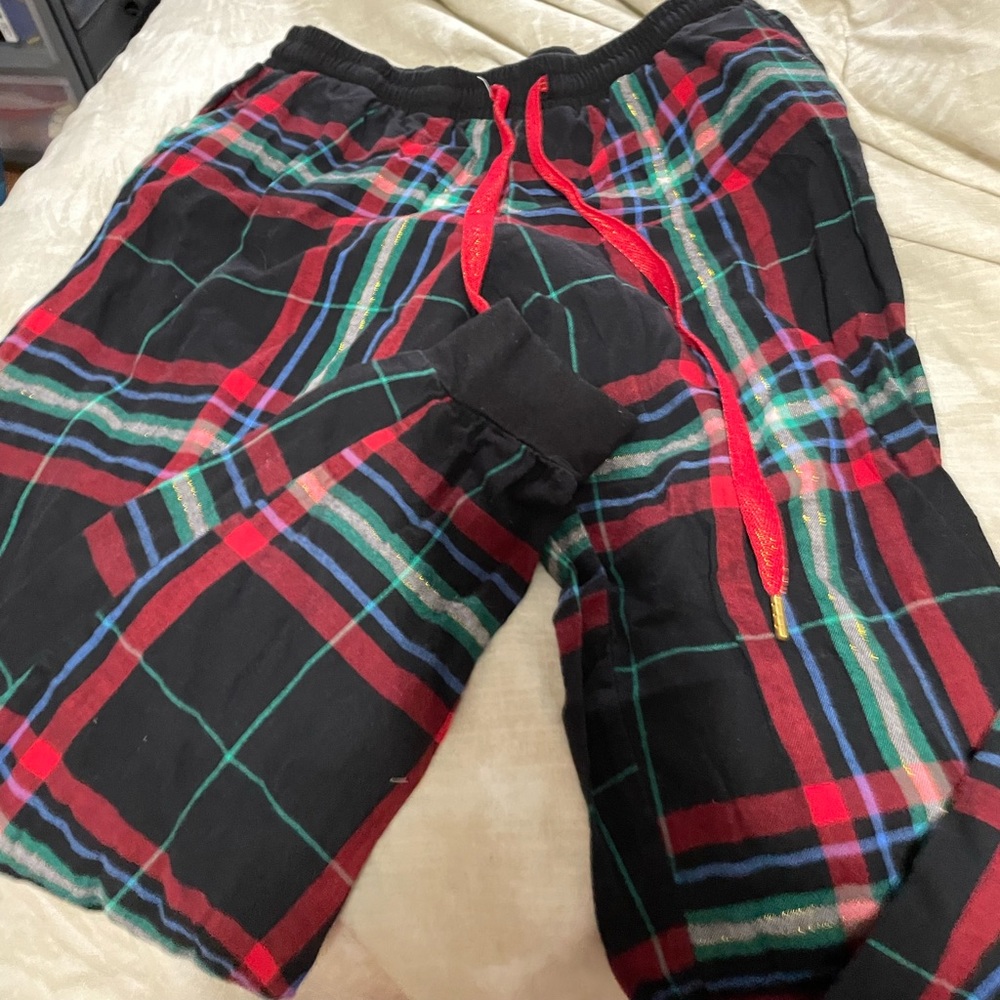 flannel pj pants